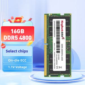 ddr416g KingBank 노트북 메모리 DDR5 16GB 4800Mhz 260 핀 SO-DIMM 북 RAM 1.1V CL40