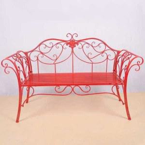 화이트 엔틱 철제 벤치 유럽 사진참조 100CM 상가 1m 레트로 벤취 카페체어