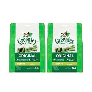 그리니즈 티니 340g 2팩 / 강아지 덴탈껌