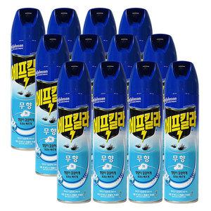 에프킬라 무향 500ml x 12개 모기 파리약