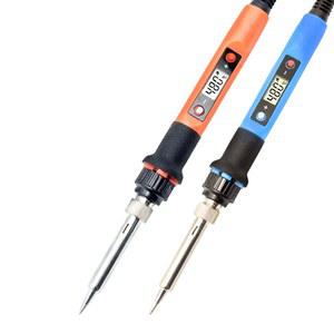 온도조절 가능 항온전기인두 자동휴면 수리 납땜납 저온납 용접펜 세트 공예 연필