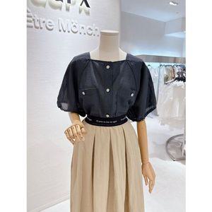 [갤러리아] 스퀘어 린넨 반팔셔츠(GT5SH023B)