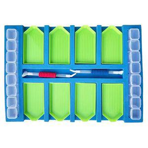 보석십자수 도구 트레이 세트