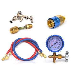 가정용 자동차 에어컨 불소 첨가 도구 키트, 프레온 커먼 쿨 가스 계량기, 냉매, R22, R134A, R410 용, 신