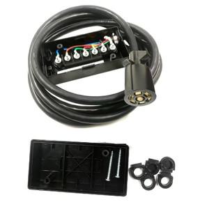 트레일러 악세사리 커넥터 RV 전원 코드  7 핀 미국 표준 케이블 통합 플매트 카펫 러그  정션 박스 와이어