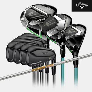 [캘러웨이] 엘리트 미즈노 프로 225 블랙 스틸 단조 조합 풀세트[남성용][10PC/7i/4번~PW][DG 95]