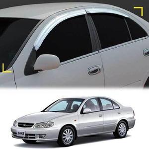 [LFORCKLY_56]구형 자동차바이저 크롬 썬바이저 몰딩 SM3