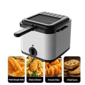 프라이드 치킨 조절 가능한 오일 용기 뚜껑 창문 스테인리스 완벽 탈착식 스트레이너