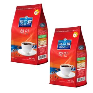 업소용 커피리필 맥스웰하우스 화인 500g 2p 인스턴트커피 대용량 자판기용 탕비실 식당