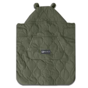 케라타 아기띠 워머 망토 방한 커버 바람막이 카키