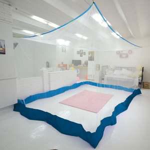 특대형 사각 침대 텐트 대형 모기장