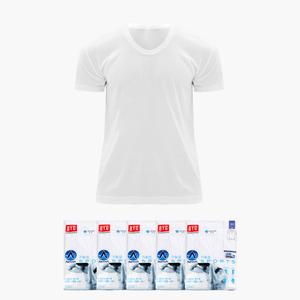 BYC 남성 기능성 에어로쉬 반팔 러닝 5매 BYA1118_5P