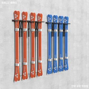 유니캐슬 스키 거치대 스탠드 장비 디피 수집 행거 롱보드 정리대