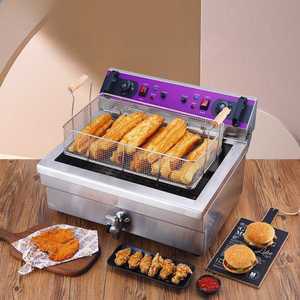 전기 튀김기계 감자튀김 업소용 닭강정 군만두 식당