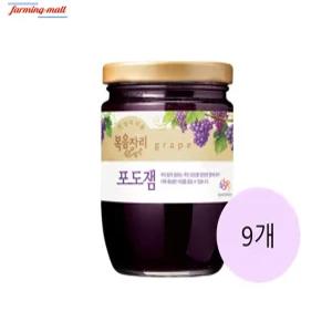 [보금푸드] 복음자리 포도잼 370g 9개