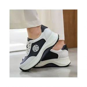 더힐슈즈 가죽콤비 키높이 7cm 여성여자 슬립온 스니커즈 운동화 sjpe-S-831 651260