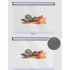 가림막 필름 블라인드창문 투명 롤스크린 있는 진열장 롤러 무공 음식 냉장진열대 냉장고