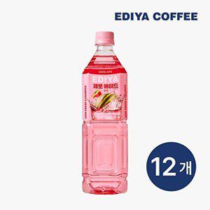 [이디야커피]이디야 (PET)제로 에이드 수박 1000ml X 12개