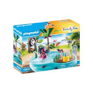 [시흥점][기타]플레이모빌 패밀리펀 물총놀이와 수영장 70610