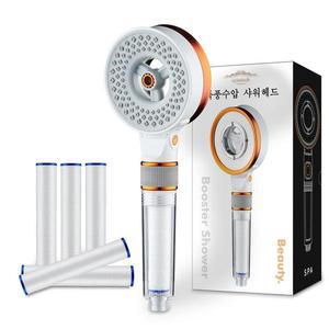 Eyimtech 양면 3단조절 파워수압 샤워기 헤드 세트