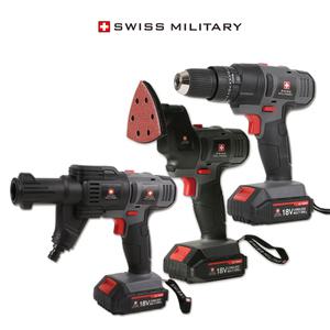 스위스밀리터리 워터파워 무선고압세척기가정용 휴대용 충전식 세차건