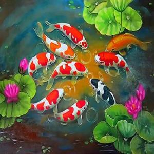 [아트박스]/아이윙스 피포페인팅 Q3883 하모니즈 DIY명화그리기세트