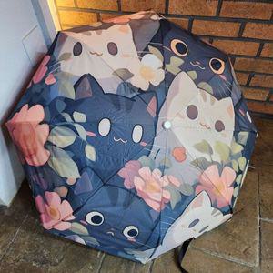 [애슬릿] 양우산 3단 양산 우산 겸용 미니 휴대용 암막