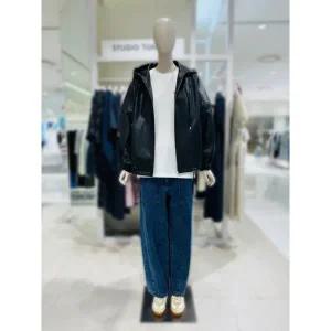 [롯데백화점]톰보이 신세틱레더 후드 자켓 (9175361973)