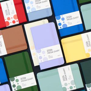 2026 프리즘 슬림 먼슬리 다이어리 월간 날짜 수첩 업무