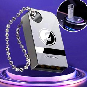 차량용 음악 USB 스토리지 앰비언트 무제출 500곡 16GB 연결