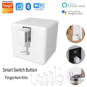 투야 스마트봇Tuya 핑거 로봇 스위치 스마트 홈 블루투스 호환 식 암 봇 버튼 푸셔 라이프 앱 음성 제어
