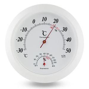 화성 원형 아날로그 온습도계 N-230 230x230x45mm 1개