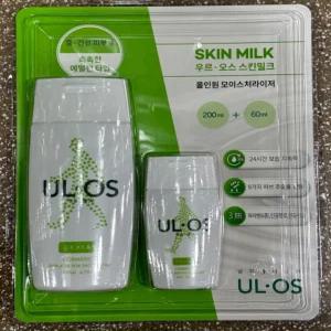 우르오스 스킨밀크 피부중건성용 200ml 1개 + 60ml 1개