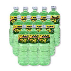 고품질 Bullsone 그린워셔액 1.8L 12개 에탄올워셔액 창문세 불스원자동차워셔액 워셔액대용량 (WFHH5MP)