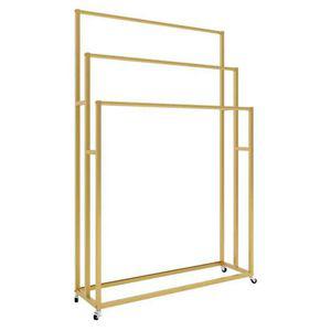 커튼 이불 침구류 매장 샘플 3단 프레임 100x35x180 디스플레이 정리대