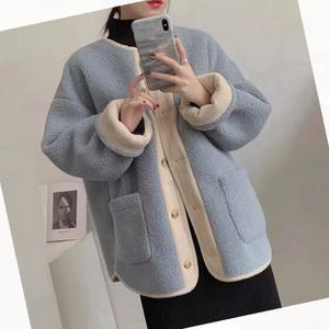 양털 자켓 뽀글이 코트 가디건 겨울 아우터 포켓 두툼 보온