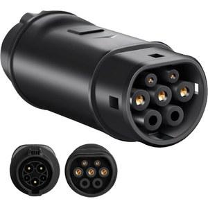 충전젠더 전기차 휴대용 화이트 90일 5pin 전기차충전기 콘센트 가정 16A 표준으로