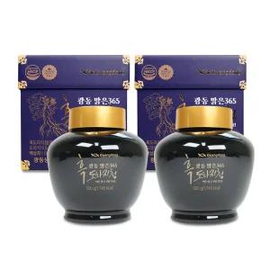 광동 맑은 365 흑도라지청 진액 대용량 500g 2개 100% 국내산 도라지