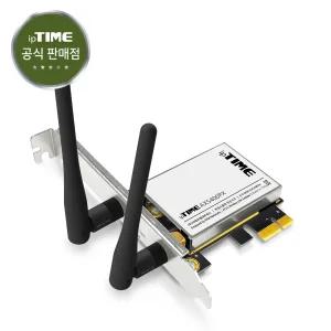 ipTIME AX5400PX 와이파이 기가 무선 WIFI6 PCI-E 랜카드 AP 블루투스 5.3