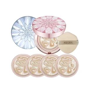 에이지20s 팩트 더블루밍 홈쇼핑 에센스 커버 최신상 본품+리필4개