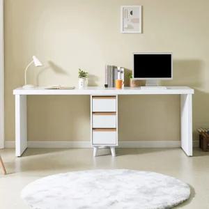 네오 칼든 일자다리 2000 2인용 책상 서랍다리형 NES1620