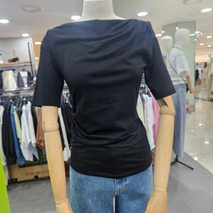 시슬리/애플아울렛/보트넥 반팔 티셔츠/SATS49431