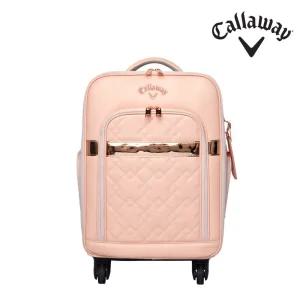 갤러리아 캘러웨이 루시아 여성용 바퀴형 골프 보스턴백 핑크