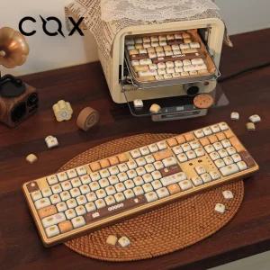 콕스 C108 갓 구운 쵸칸 에디션 유무선 사무용 게이밍 기계식키보드 