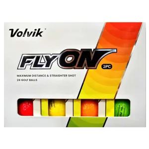 볼빅 플라이온 2피스 골프공 24개 코스트코 투피스 고반발 저압축 퍼팅라인 스크린 비거리