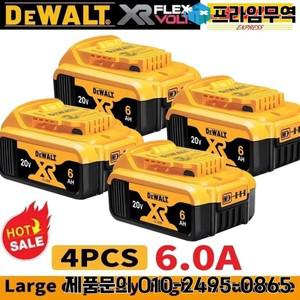 파워 오리지널 DEWALT 5AH 6AH 9AH DCB609 18V 20V 60V 리튬이온 배터리 (디월트 DCB204 DCB184 호환)