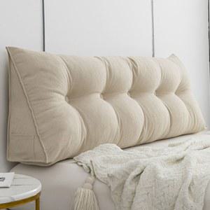 삼각쿠션 대형등쿠션 쇼파등받이 세모베개 쿠션 침대헤드