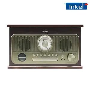 인켈 IK-C2020LP 턴테이블 LP플레이어 블루투스 스피커 CD플레이어 올인원 오디오