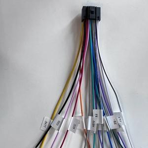 안드로이드 올인원 배선 RCA USB GPS 4G 안테나 오디오 케이블 자동차 헤드 유닛 스테레오 와이어 하네스