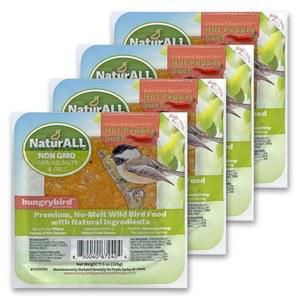 헝그리버드 내추럴 논 GMO 핫 페퍼 스위트 케이크, 4팩